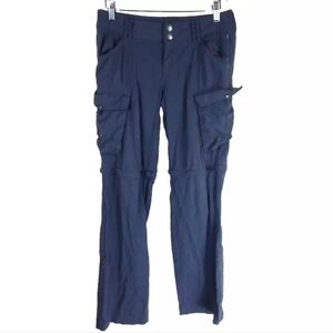 Prana Gray Convertible Cargo Pants